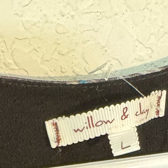 Willow & Clay Delilah Maxi Floral Hook and Eye Ruffle Dress Womens Size Large - Picture 5 of 9